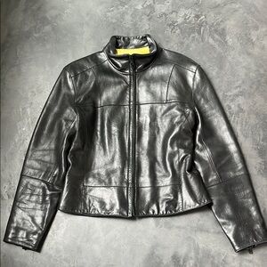 Vintage Andrew Marc Biker Jacket